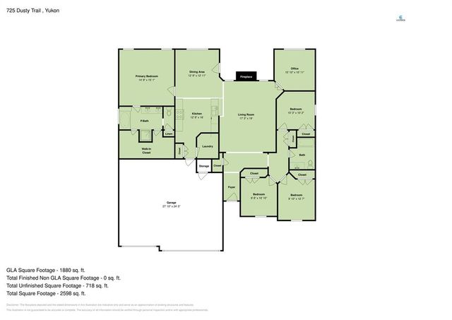 725 Dusty Trail, Yukon, OK 73099