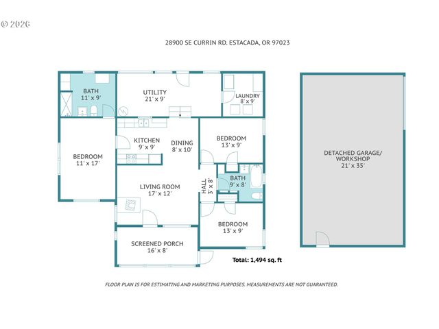 28900 Se CURRIN Rd, Estacada, OR 97023