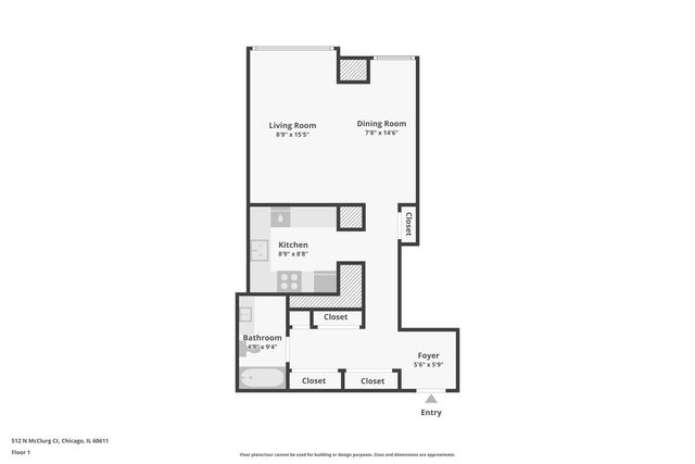 512 N Mcclurg Court 3809, Chicago, IL 60611