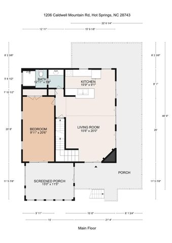 1206 Caldwell Mountain Road, Hot Springs, NC 28743