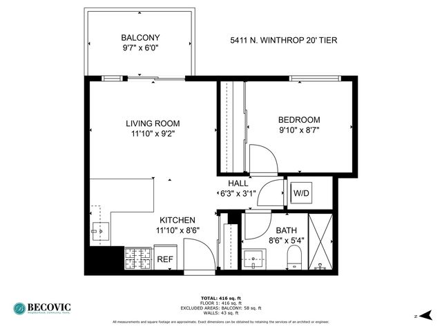 5411 N Winthrop Avenue 220, Chicago, IL 60640