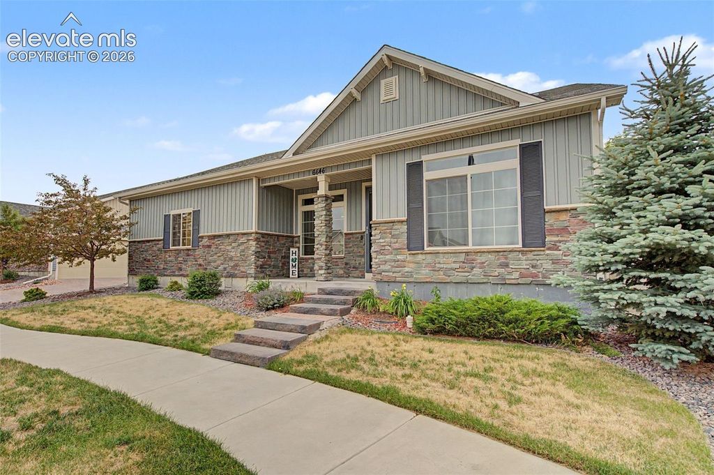 6646 Golden Briar Lane, Colorado Springs, CO 80927 — exterior