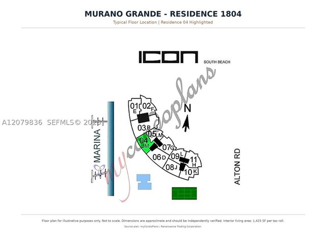 400 Alton Rd 1804, Miami Beach, FL 33139