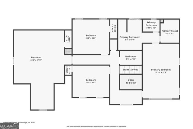 1043 Field View Drive, Mcdonough, GA 30253