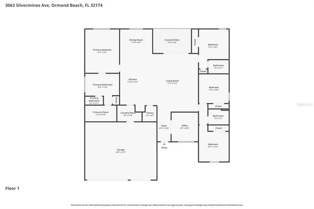 3063 SILVERMINES AVENUE, Ormond Beach, FL 32174