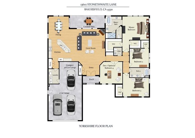 13607 Stonethwaite Lane, Bakersfield, CA 93311