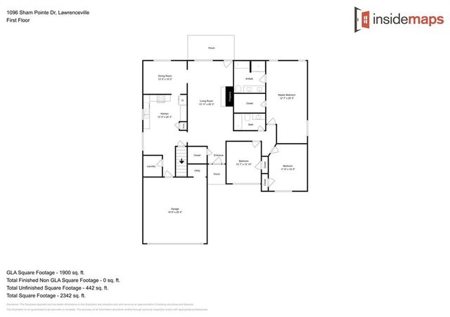 1096 Sham Pointe Drive, Lawrenceville, GA 30043
