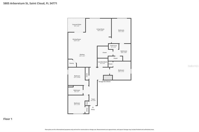 5805 ARBORETUM STREET, St Cloud, FL 34771