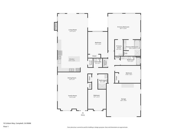 15 Colleen Way, Campbell, CA 95008