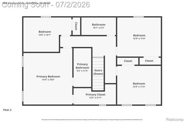 425 Knollwood Drive, Ortonville, MI 48462