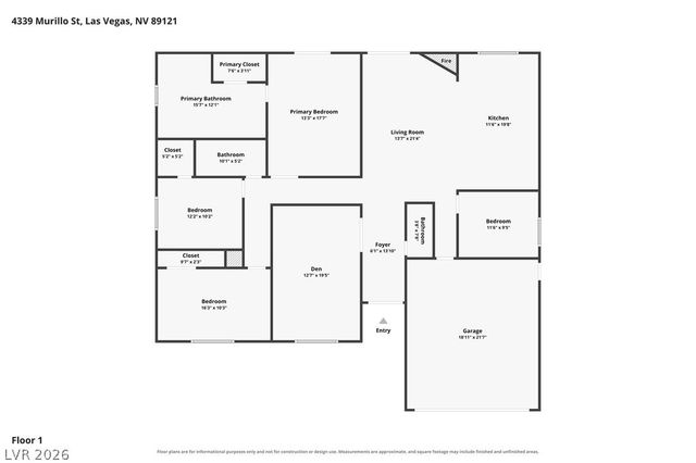 4339 Murillo Street, Las Vegas, NV 89121