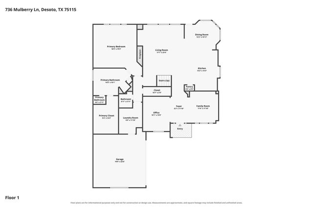 736 Mulberry Lane, Desoto, TX 75115