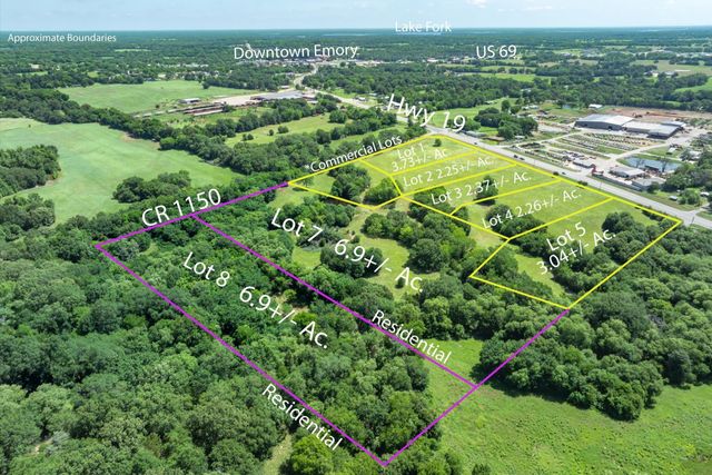 Lot 8 RS County Road 1150, Emory, TX 75440