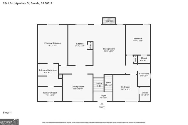 2641 Fort Apachee Court, Dacula, GA 30019