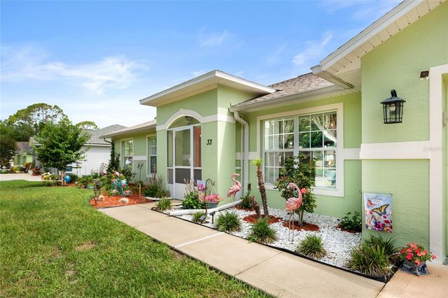 33 ROYAL LEAF LANE, Palm Coast, FL 32164
