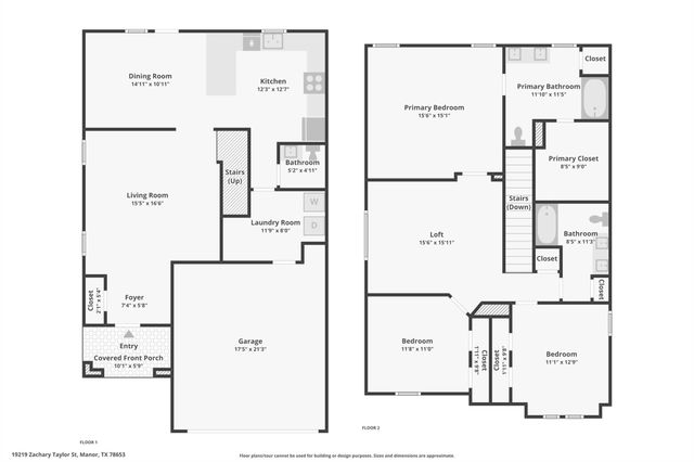 19219 Zachary Taylor ST, Manor, TX 78653