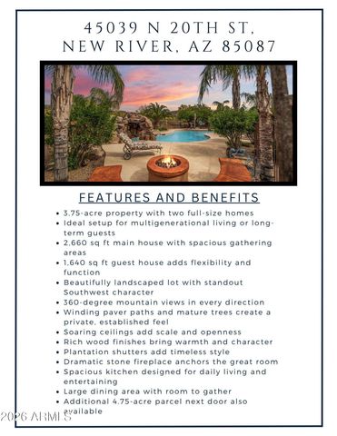 45039 N 20TH Street, New River, AZ 85087