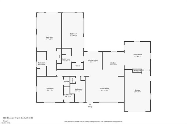 5001 Bliven LN, Virginia Beach, VA 23455