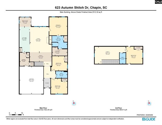 623 Autumn Shiloh Drive, Chapin, SC 29036