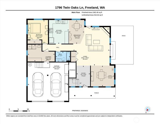 1796 Twin Oaks Lane, Freeland, WA 98249