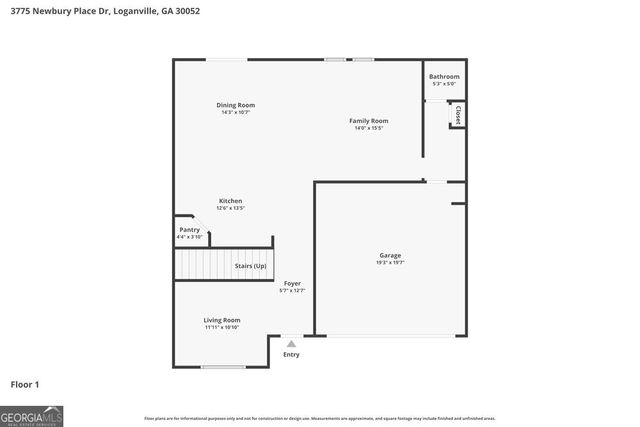 3775 Newbury Place Drive, Loganville, GA 30052