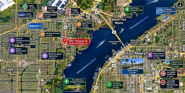 4587 Tennyson DR, North Fort Myers, FL 33903