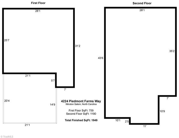 4224 Piedmont Farms Way, Winston-salem, NC 27107