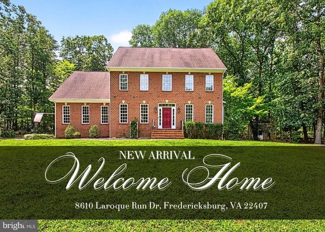 8610 LAROQUE RUN DR, Fredericksburg, VA 22407