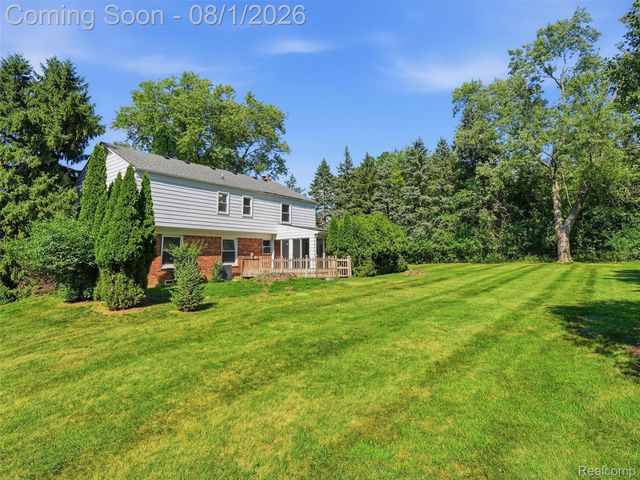 1609 Cider Mill Road, Bloomfield Hills, MI 48302