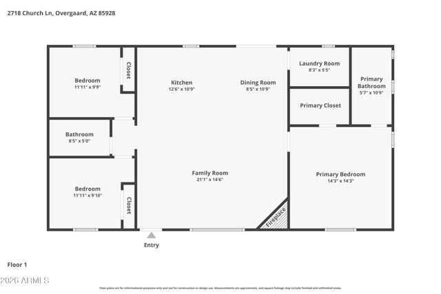 2718 Church Lane, Overgaard, AZ 85933