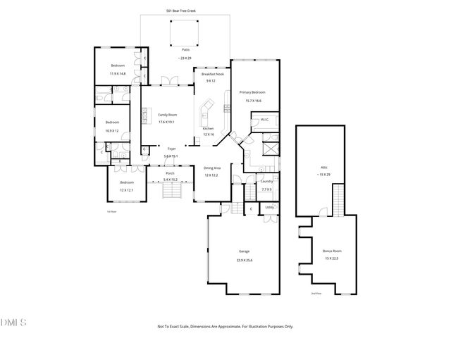 501 Bear Tree Creek, Chapel Hill, NC 27517