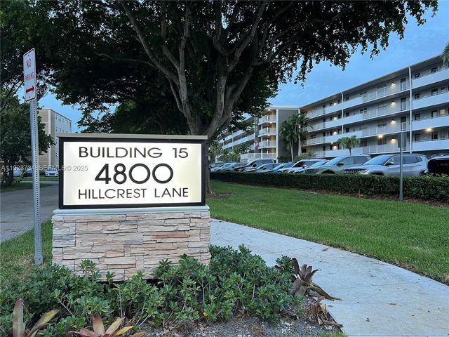 4800 Hillcrest Ln 408, Hollywood, FL 33021
