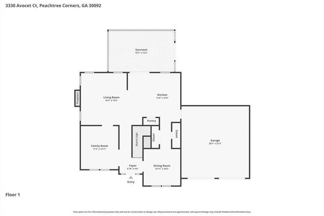 3330 Avocet Court, Peachtree Corners, GA 30092