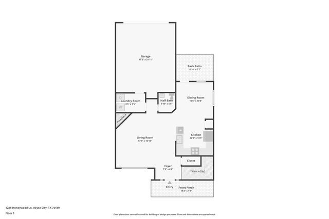 1225 Honeywood Lane, Royse City, TX 75189