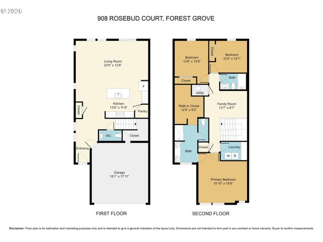 908 ROSEBUD Ct, Forest Grove, OR 97116