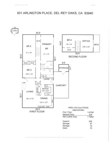 831 Arlington Place, Del Rey Oaks, CA 93940