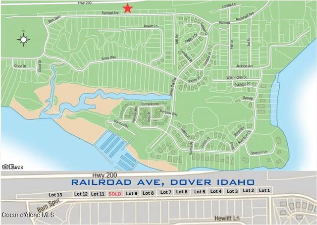 NKA Railroad Avenue Lot 1, Dover, ID 83825