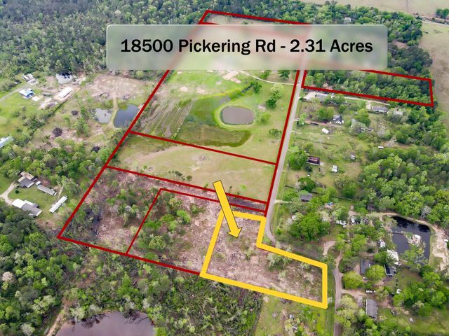 Lots 1-3 Pickering Road, Conroe, TX 77302