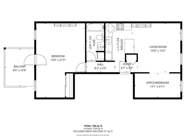 664 Massachusetts Ave 4, Boston, MA 02118