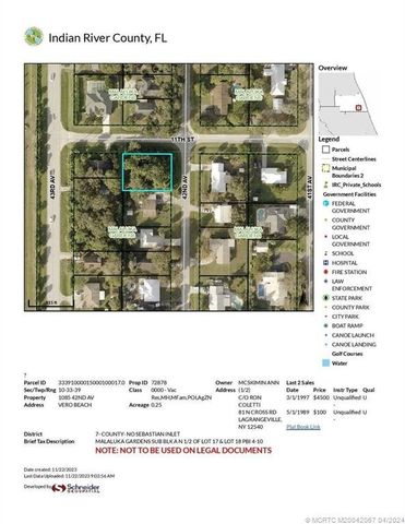 1085 42nd Avenue, Vero Beach, FL 32960