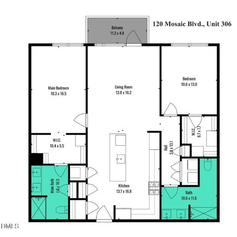 120 Mosaic Boulevard 306, Pittsboro, NC 27312