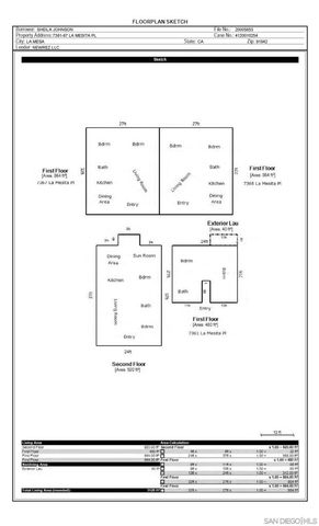 7361 7367 LA MESITA PL, La Mesa, CA 91942