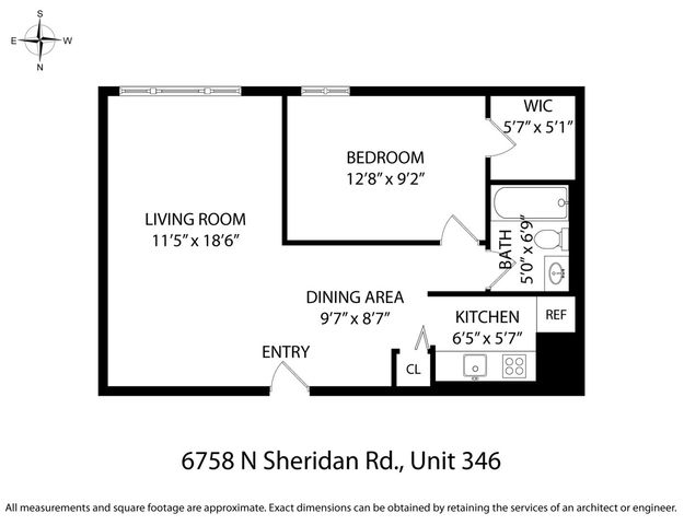 6758 N Sheridan Avenue 346, Chicago, IL 60626