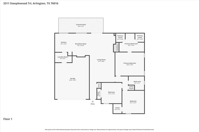 3311 Steeplewood Trail, Arlington, TX 76016