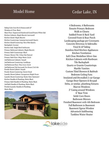 5833 W 134th Avenue, Cedar Lake, IN 46303