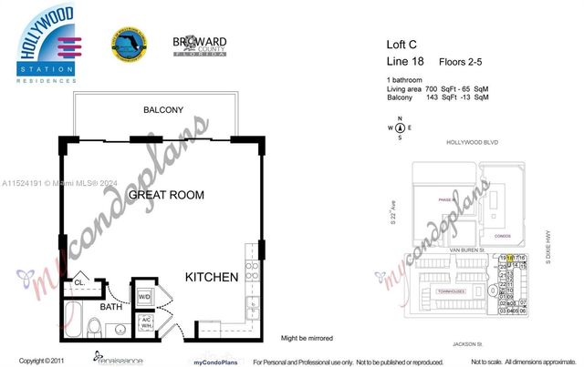 2100 Van Buren St 518, Hollywood, FL 33020