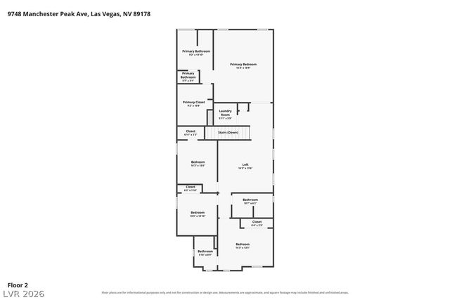 9748 Manchester Peak Avenue, Las Vegas, NV 89178
