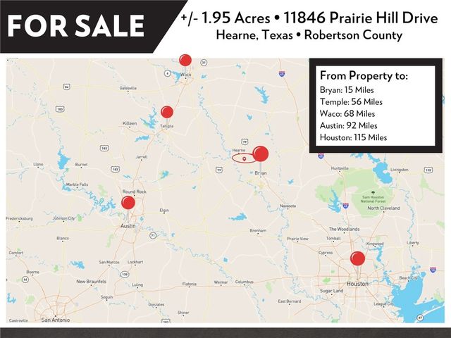 11846 Prairie Hill Drive, Hearne, TX 77859