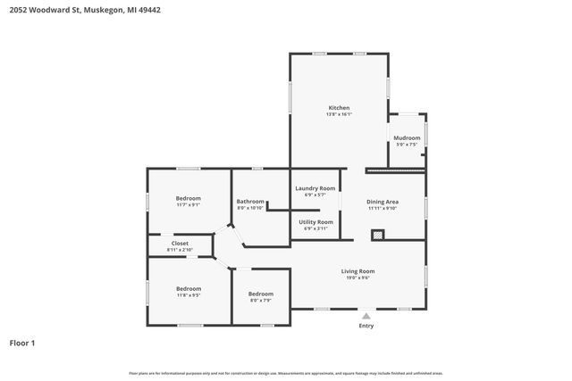 2052 Woodward Street, Muskegon, MI 49442