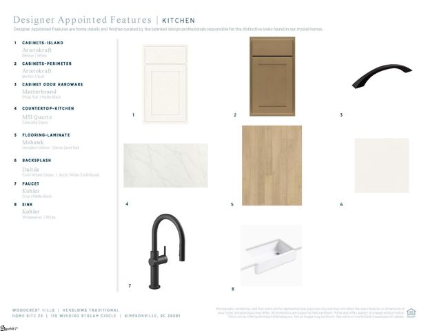 110 Winding Stream Circle Lot 23 Lot 23 Henslows Traditional, Simpsonville, SC 29681